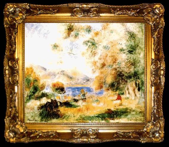 framed  Pierre Renoir Environs de Cagnes, ta009-2