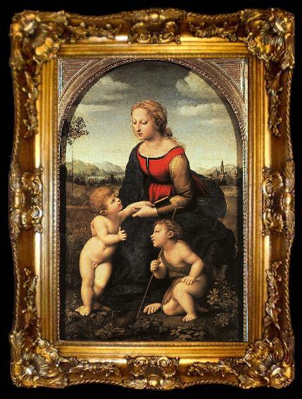 framed  Raphael The Virgin and Child with John the Baptist, ta009-2