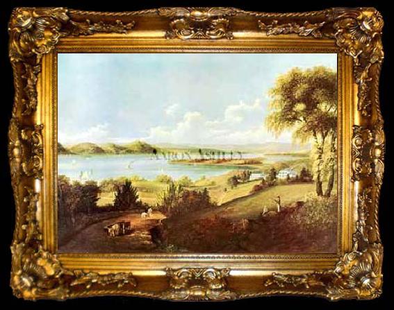 framed  Robert Havell Jr Prints Land of Promise, ta009-2