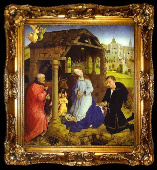 framed  Rogier van der Weyden Middelburg Altarpiece, ta009-2