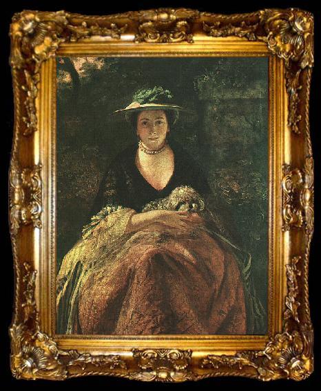 framed  Sir Joshua Reynolds Nelly O