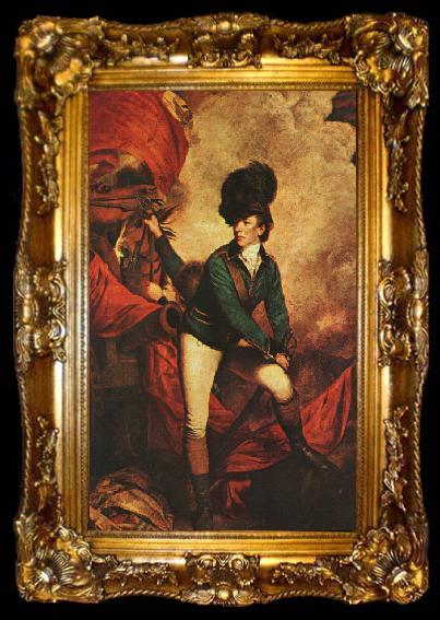 framed  Sir Joshua Reynolds General Sir Banastre Tarleton, ta009-2