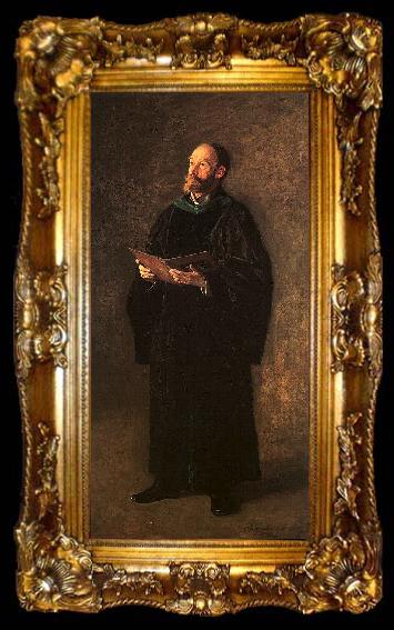 framed  Thomas Eakins The Dean