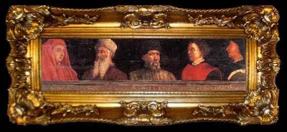 framed  UCCELLO, Paolo Five Famous Men er, ta009-2