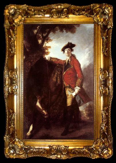 framed  REYNOLDS, Sir Joshua Captain Robert Ormem gyj, ta009-2