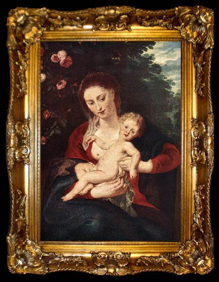 framed  RUBENS, Pieter Pauwel Virgin and Child AG, ta009-2