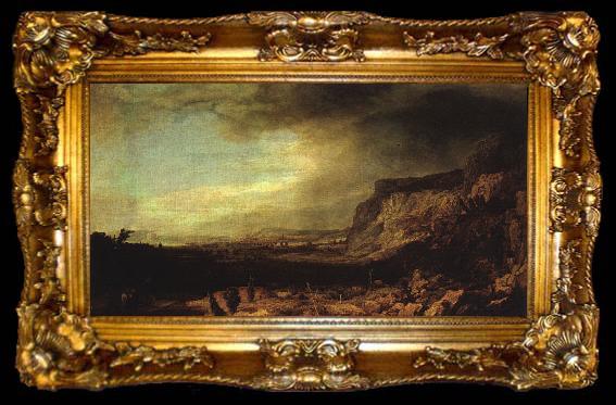 framed  SEGHERS, Hercules Mountainous Landscape  af, ta009-2
