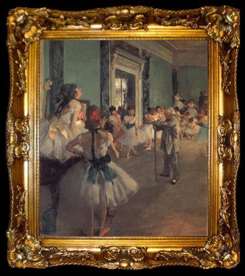 framed  Claude Monet Die Tanzstunde, ta009-2