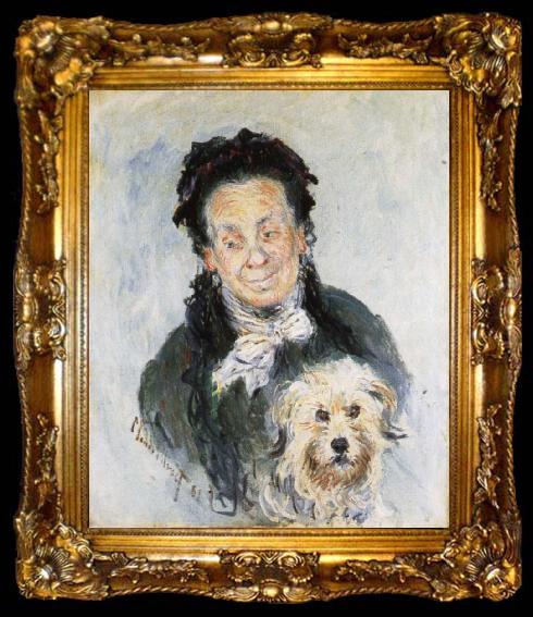 framed  Claude Monet Portrait of Mere Paul, ta009-2