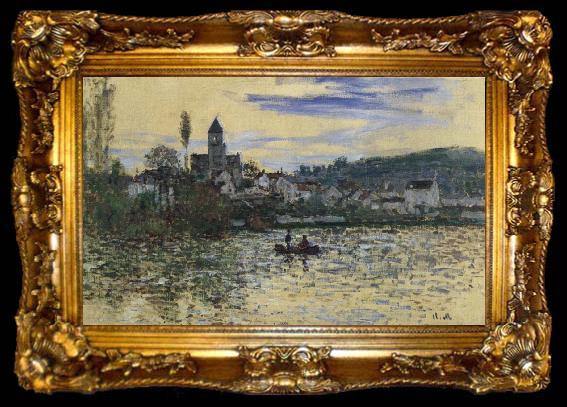 framed  Claude Monet The Seine at Vetheuil, ta009-2