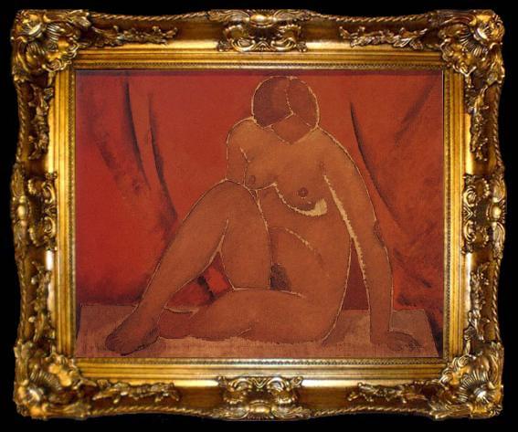 framed  Kasimir Malevich The Female model, ta009-2