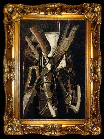 framed  Nicolas de Stael TheTruncation of Light, ta009-2