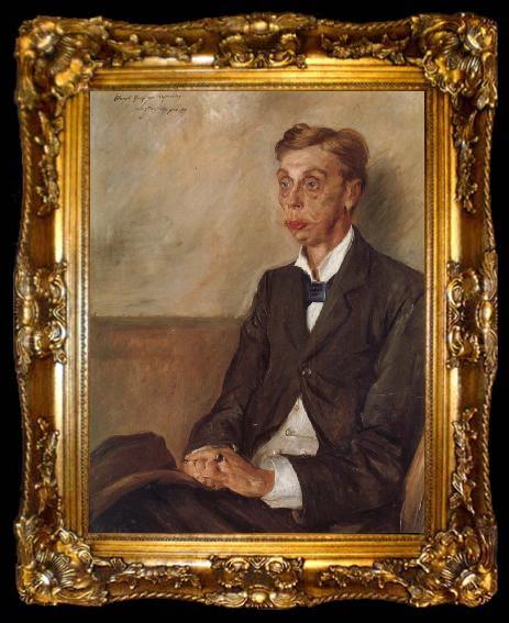framed  Paul Cezanne Portrait des Grafen Keyserling, ta009-2