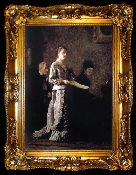 framed  Thomas Eakins Dirge, ta009-2