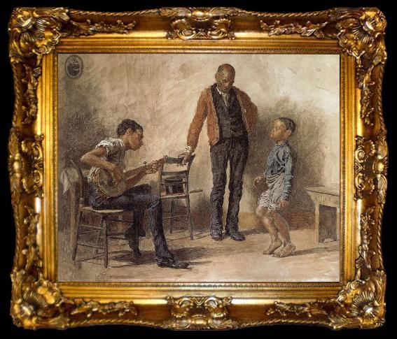 framed  Thomas Eakins The Dance Curriculum, ta009-2