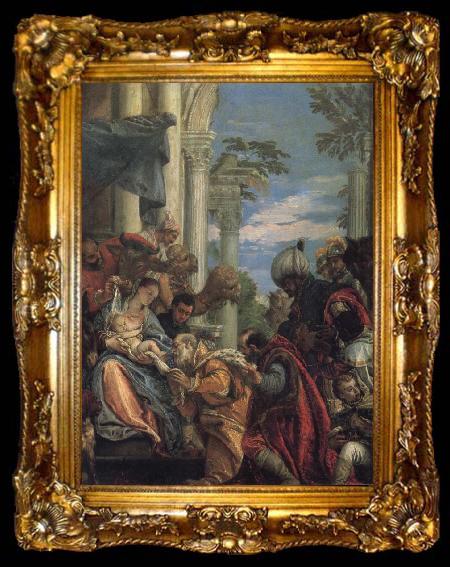 framed  Tintoretto The Birth of St John the Baptist, ta009-2