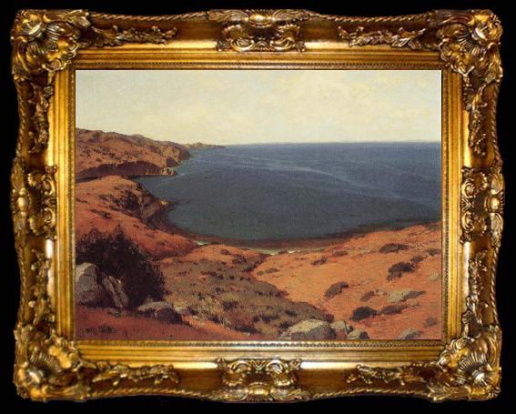 framed  William Wendt Avalon Bay, ta009-2