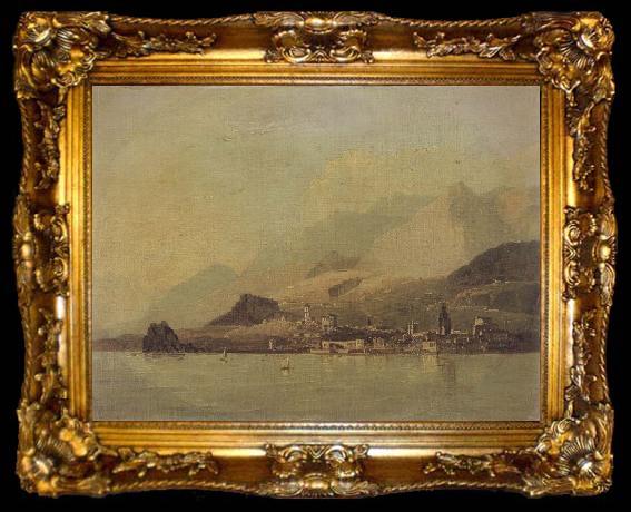 framed  unknow artist View of Funchal Madeira, ta009-2