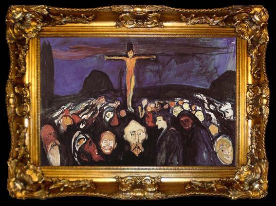framed  Edvard Munch Passion to Jesus, ta009-2
