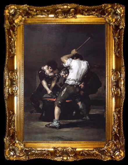 framed  Francisco Goya The Forge, ta009-2