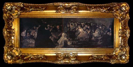 framed  Francisco Goya Witche-Sabbath, ta009-2