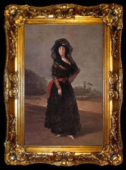 framed  Francisco Goya Duchess of Alba, ta009-2