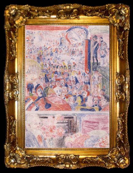 framed  James Ensor Point of the Compass, ta009-2
