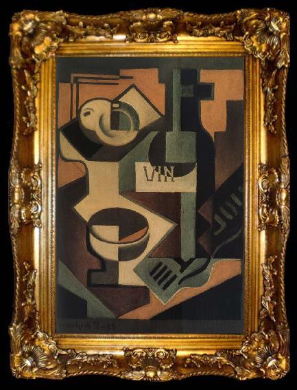framed  Juan Gris Mill hand, ta009-2