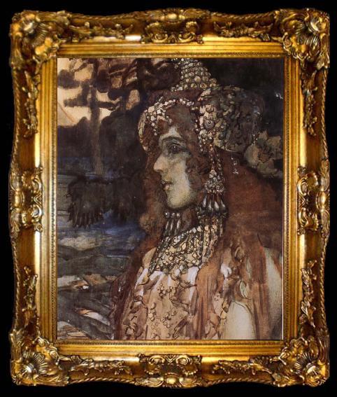 framed  Mikhail Vrubel The Princess, ta009-2