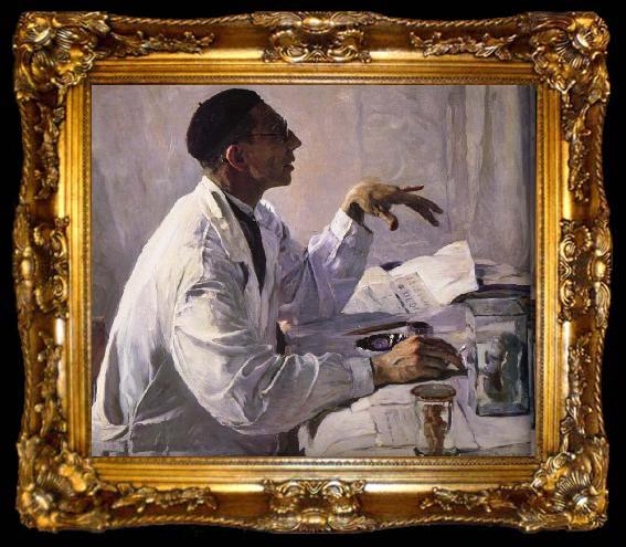 framed  Nesterov Nikolai Stepanovich The Surgeon Doc., ta009-2