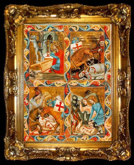 framed  unknow artist Legend of Saint Ladislas, ta009-2