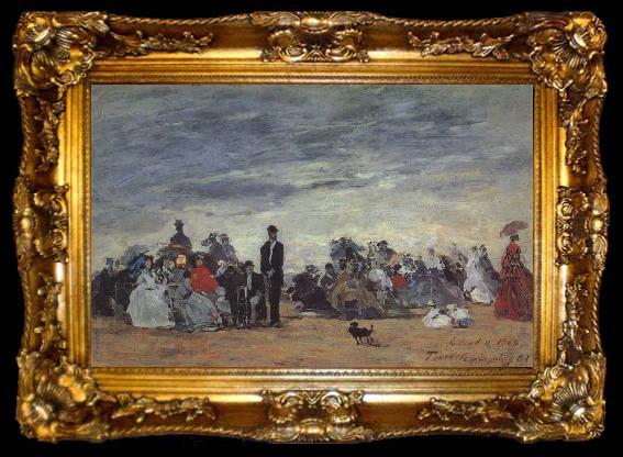 framed  unknow artist Impression painting, ta009-2
