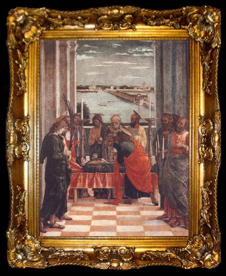 framed  Andrea Mantegna Death of the Virgin, ta009-2