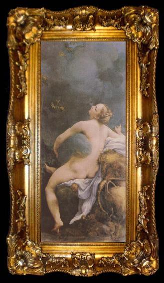 framed  Correggio Jupiter and lo, ta009-2