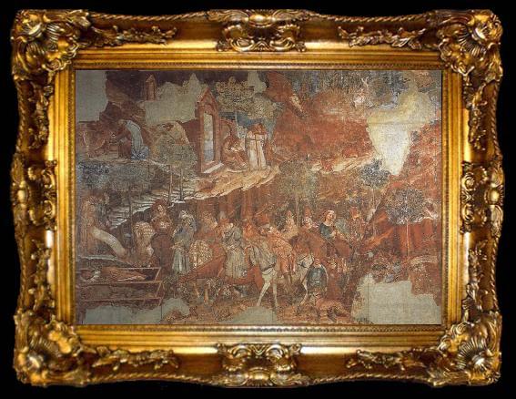 framed  Francesco Traini The Triumph of Death, ta009-2