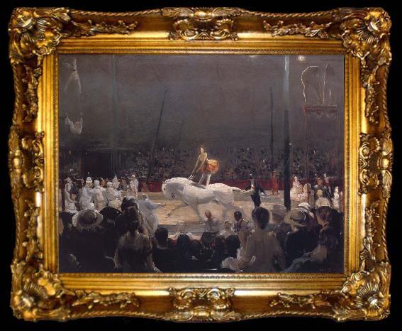 framed  George Bellows The Circus, ta009-2