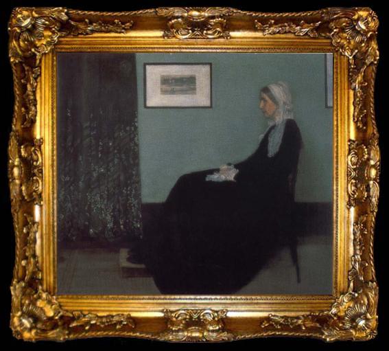 framed  James Mcneill Whistler Portrait of Painter-s Mother, ta009-2
