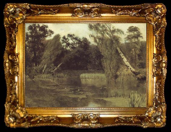 framed  Levitan, Isaak In the park, ta009-2