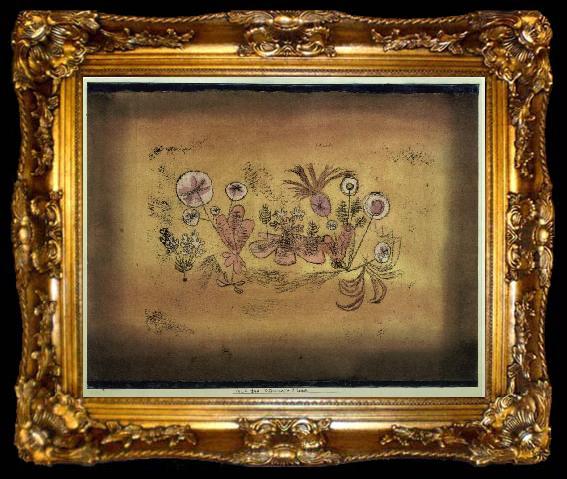 framed  Paul Klee Medicinal flora, ta009-2