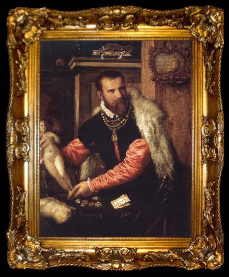 framed  Titian Pieve di Cadore, ta009-2