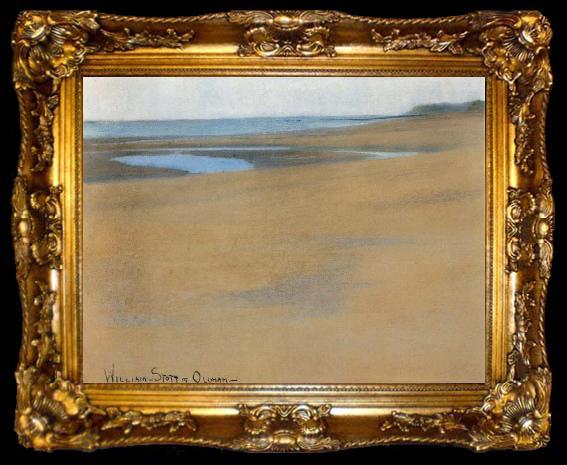 framed  William Stott of Oldham Sandpools, ta009-2