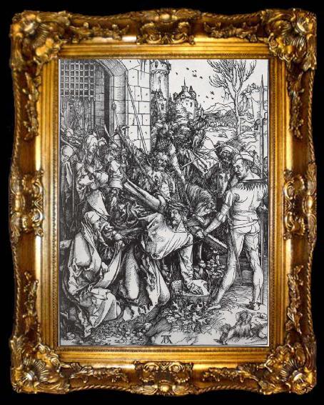 framed  Albrecht Durer The Bearing of the Cross, ta009-2