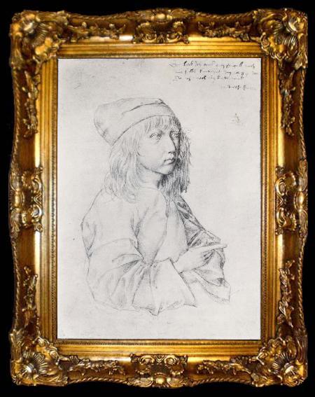 framed  Albrecht Durer Self-portrait as a Boy, ta009-2