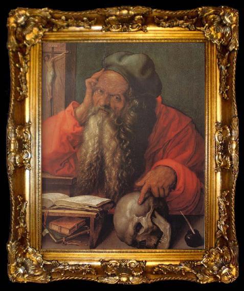 framed  Albrecht Durer St.Jerome in his Cell, ta009-2