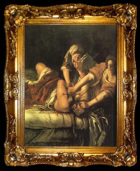 framed  Artemisia gentileschi Judith and Holofernes, ta009-2