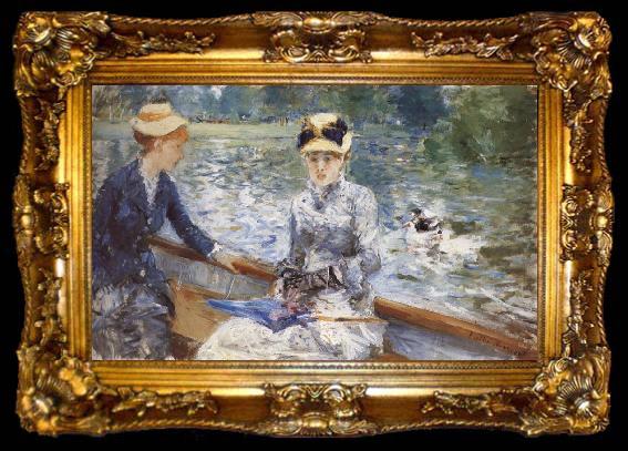 framed  Berthe Morisot Summer-s Day, ta009-2