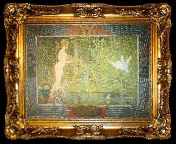 framed  Carl Larsson Venus and Thumbelina, ta009-2