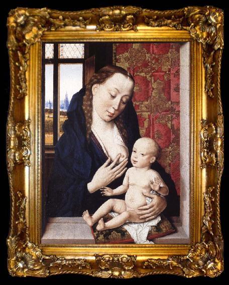 framed  Dieric Bouts The virgin Nursing the Child, ta009-2