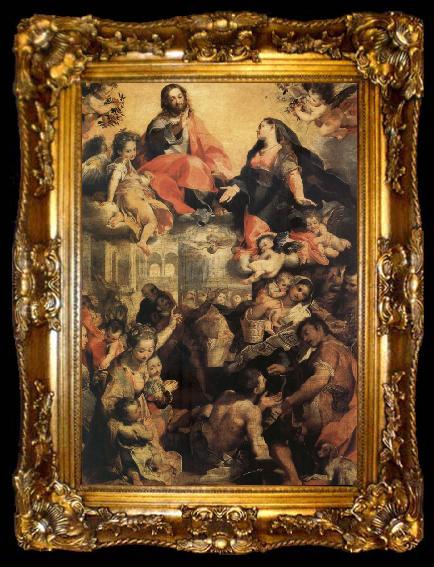 framed  Federico Barocci The Madonna of the Town, ta009-2