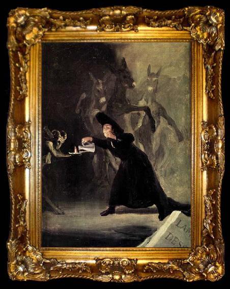 framed  Francisco de goya y Lucientes The Bewitched Man, ta009-2